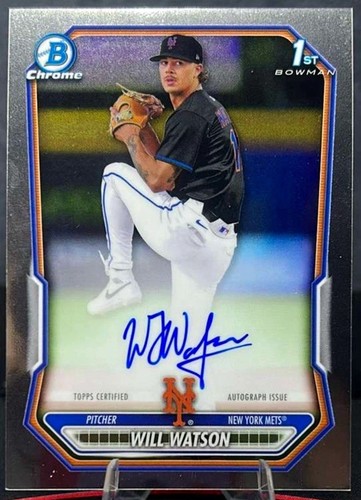 Bowman chrome 2026 will - bowman, watson